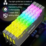 COOLMOON RA-2 Kühlkörper Kühler ARGB Bunte Blinkende Speicher Bank Kühler Für PC Desktop-Computer Zubehör – Bild 4