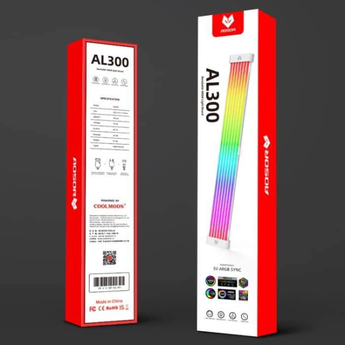AOSOR AL300 Computer Glow Line ARGB Neon Kabel Motherboard Chassis Licht Streifen Licht Board Dekoration, AL300 – Bild 13