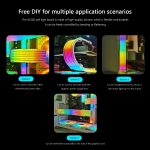 AOSOR AL300 Computer Glow Line ARGB Neon Kabel Motherboard Chassis Licht Streifen Licht Board Dekoration, AL300 – Bild 9