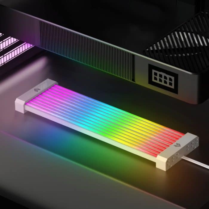 AOSOR Al200 Neon-Kabel, Computer-Motherboard, Grafikkarte, Leuchttafel, Netzteil, Leitung, Dekoration, AL200 – Bild 3