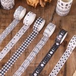 60 rollen/Set 1,5 cm x 2 m Washi Tape Set Für Scrapbooking Liefert Kunst Handwerk Band – Bild 5