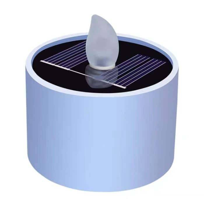 TBD0604822501A.jpg Solar-Kerzenlichter für den Außenbereich, wasserdicht, Hoflicht, Gartendekoration, Ambiente-Lampe, Candle Model (Yellow Flash), Candle Model (Warm White) – Bild 1