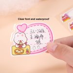 4Bögen/Packung Wasserfeste Namensetiketten für Kinder - Reißfeste, selbstklebende, handgeschriebene Aufkleber – Bild 6