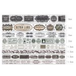 8 Rollen/Box, transparentes PET-Klebeband-Set im antiken Stil für Journaling, 3 cm x 2 + 2 cm x 2 + 1,5 cm x 4 – Bild 7