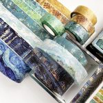 8 Rollen/Box, transparentes PET-Klebeband-Set im antiken Stil für Journaling, 3 cm x 2 + 2 cm x 2 + 1,5 cm x 4 – Bild 3