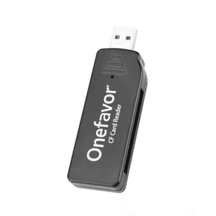 TBD0604826901.jpg Onefavor USB2.0 Hochgeschwindigkeits-Lese- und Schreib-CF-Kartenleser, CF Card Reader – Bild 1