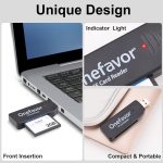 Onefavor USB2.0 Hochgeschwindigkeits-Lese- und Schreib-CF-Kartenleser, CF Card Reader – Bild 5