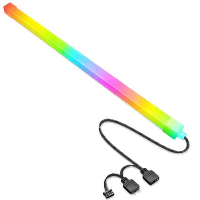 TBD0604829001.jpg Panorama Glow ARGB Lichtleiste Desktop-Computergehäuse Innendekoratives Umgebungslicht, F300 Square – Bild 1