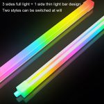 Panorama Glow ARGB Lichtleiste Desktop-Computergehäuse Innendekoratives Umgebungslicht, F300 Square – Bild 4