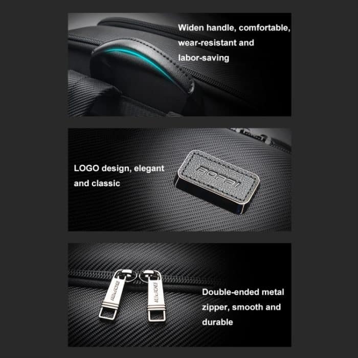 Bopai 61-123561 Laptop-Rucksack mit großem Fassungsvermögen für Geschäftsreisen, 61-123561 – Bild 8