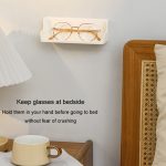 An der Wand montiertes, stanzfreies Nachttisch-Brillen-Aufbewahrungsbox-Badezimmer-Toilettenartikel-Abflussregal – Bild 6