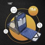 Bopai 61-122391 Großraum-Business-Laptop-Rucksack aus Rindsleder erster Schicht mit USB+Typ-C-Anschluss, 61-122391 – Bild 4