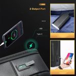 Bopai 61-122391 Großraum-Business-Laptop-Rucksack aus Rindsleder erster Schicht mit USB+Typ-C-Anschluss, 61-122391 – Bild 6