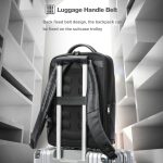 Bopai 61-122391 Großraum-Business-Laptop-Rucksack aus Rindsleder erster Schicht mit USB+Typ-C-Anschluss, 61-122391 – Bild 8