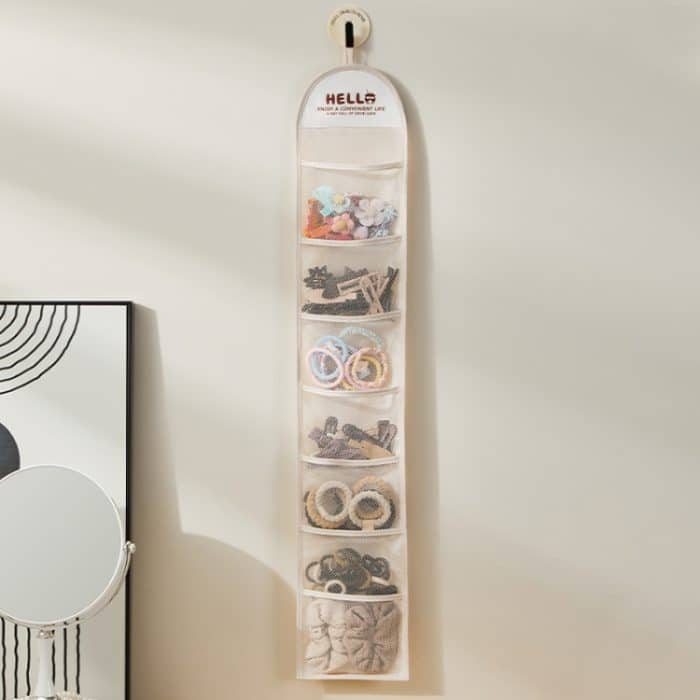 Aufbewahrungstasche für Unterwäsche, Socken und Haar-Accessoires, zum Aufhängen, Organizer, Aufbewahrungstasche – Bild 4