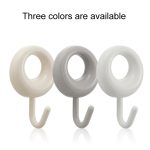 4 teile/satz Haushalt Wand Hängen Haken Schlafsaal Nicht-Markierung Punch-Freies Klebe Haken – Bild 2