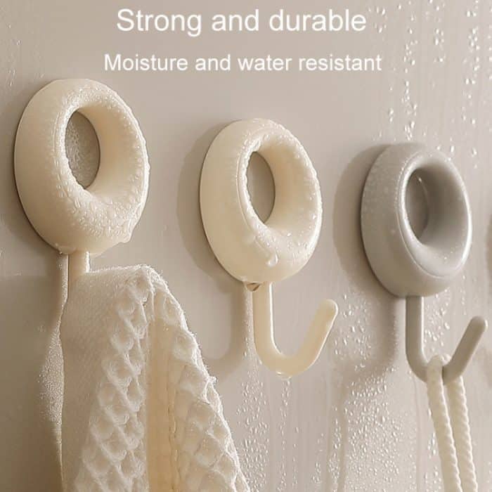 4 teile/satz Haushalt Wand Hängen Haken Schlafsaal Nicht-Markierung Punch-Freies Klebe Haken – Bild 6