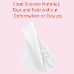 Malunterlage aus Silikon, quadratisch, 40 x 50 cm, Kunstmatte zum Zeichnen von Ton, Square Purple, Square Color, Color Sky Blue – Bild 4