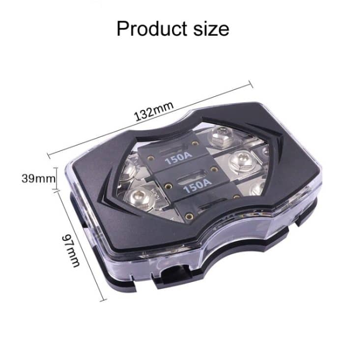 Ein bis drei Auto-Audio-Stromsicherungshalter Sicherungsanschlusskasten – Bild 3