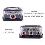 Ein bis drei Auto-Audio-Stromsicherungshalter Sicherungsanschlusskasten – Bild 5