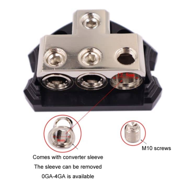 1 bis 3 Sicherungsnabe zur Modifikation von Auto-Audioverstärkern – Bild 3