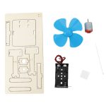 Kinder DIY selbst gemachter elektrischer Ventilator Wissenschaft kleine Erfindung Spaß Physik Schaltung Experiment Material Kit – Bild 2