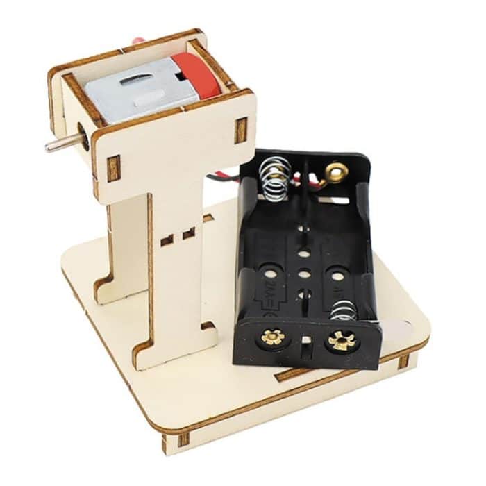 Kinder DIY selbst gemachter elektrischer Ventilator Wissenschaft kleine Erfindung Spaß Physik Schaltung Experiment Material Kit – Bild 5