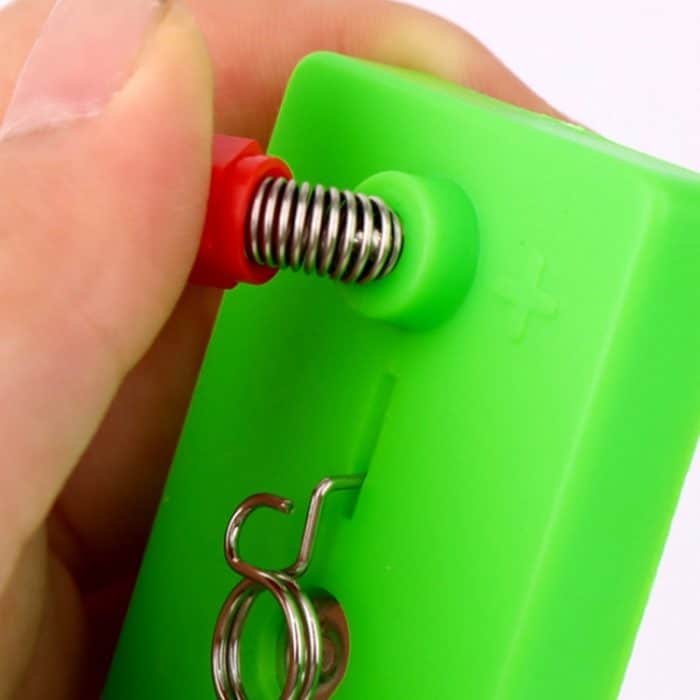 Leuchtende kleine Glühbirne Physik Schaltung Grundschule Wissenschaft Experiment Ausrüstung, Switch, Battery Box, Lamp Base, Wires – Bild 4