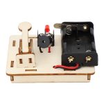 DIY Selbstgebauter Telegraph Grundschule Sekundarschule Wissenschaft Kleine Erfindung Schöpfer Material Kit – Bild 4