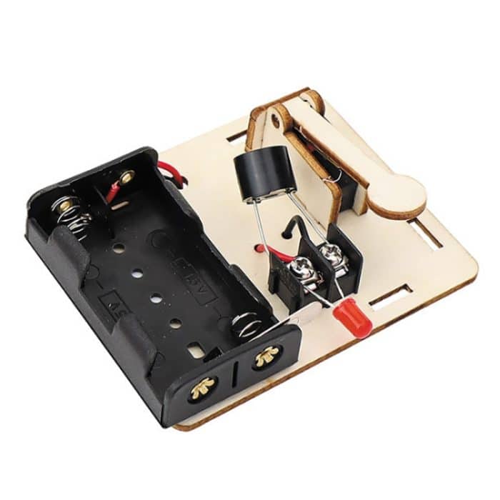 DIY Selbstgebauter Telegraph Grundschule Sekundarschule Wissenschaft Kleine Erfindung Schöpfer Material Kit – Bild 6