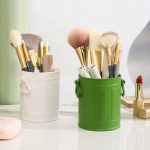Große Kapazität Student Desktop Organizer Stift Container Mädchen Make-Up Pinsel Lagerung Eimer – Bild 5
