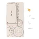 Physik-Experiment mit Zahnrad und Dreifachwirkung, Materialsatz für Getriebe mit variabler Geschwindigkeit, Kinder-Puzzle-Spielzeug – Bild 2