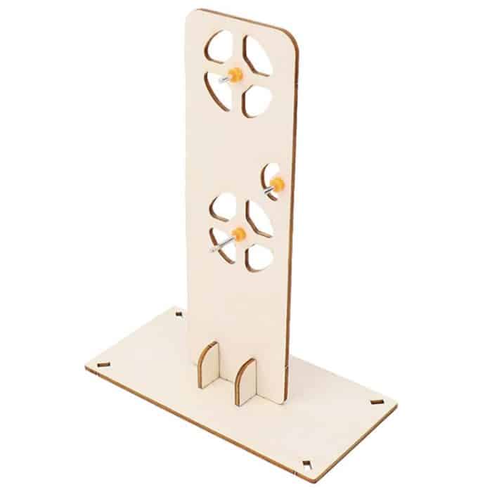 Physik-Experiment mit Zahnrad und Dreifachwirkung, Materialsatz für Getriebe mit variabler Geschwindigkeit, Kinder-Puzzle-Spielzeug – Bild 4