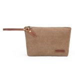 Tragbare Canvas-Tasche mit großer Kapazität, Waschtasche, Aufbewahrungstasche für Kosmetik