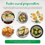 10-in-1 Eierkocher für Thermomix TM5 TM6 TM31 Multifunktionstopf Dampfgarer Tablett – Bild 5