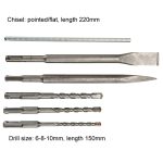 AOTUO Multifunktions-Bohrmaschine Industriequalität Beton Dreifach-Leichtbau-Krafthammer EU-Stecker, 20 Model, 20 Model 3 In1, 24 Model, 24 Model 5 In 1, 24 Model 5 In 1 110V – Bild 4