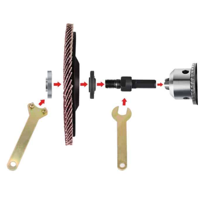 Teile für Bohrer und Winkelschleifer Pleuelstange für Bohrer und Winkelschleifer, 5 In 1 10mm, 5 In 1 6mm – Bild 3