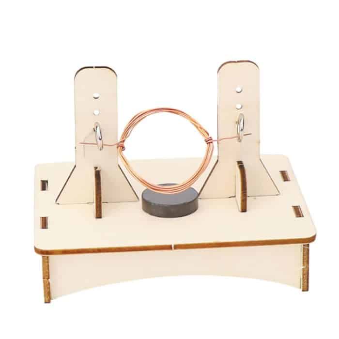 DIY DC Motor Schüler handgefertigte elektromagnetische Spule Wissenschaft Experiment Material Kit – Bild 3