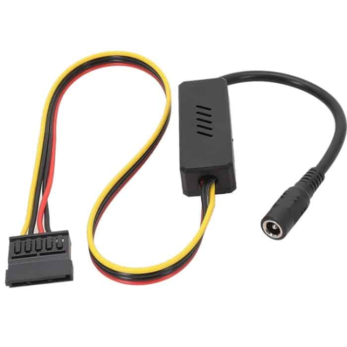 Adapter DC5525 zum Festplatten-Stromversorgungskabel, One To One SATA, One To Two SATA, One To Three SATA, One To Four SATA, DC To 4Pin One To One, DC To 4Pin One To Two, DC To 4Pin One To Three, DC To 4Pin One To Four – Bild 1