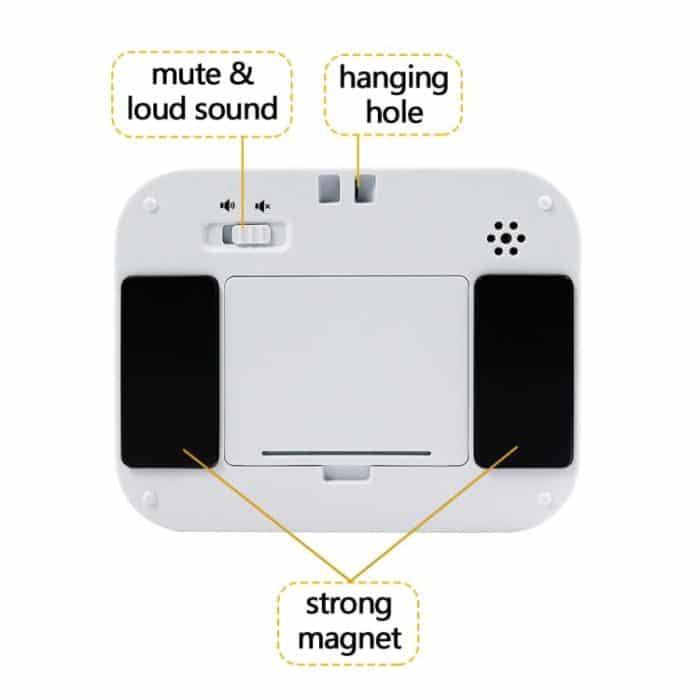 YS LED-Rotationstimer IlSent Küchenzeitmanager – Bild 3