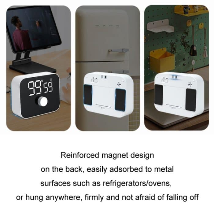 YS LED-Rotationstimer IlSent Küchenzeitmanager – Bild 5