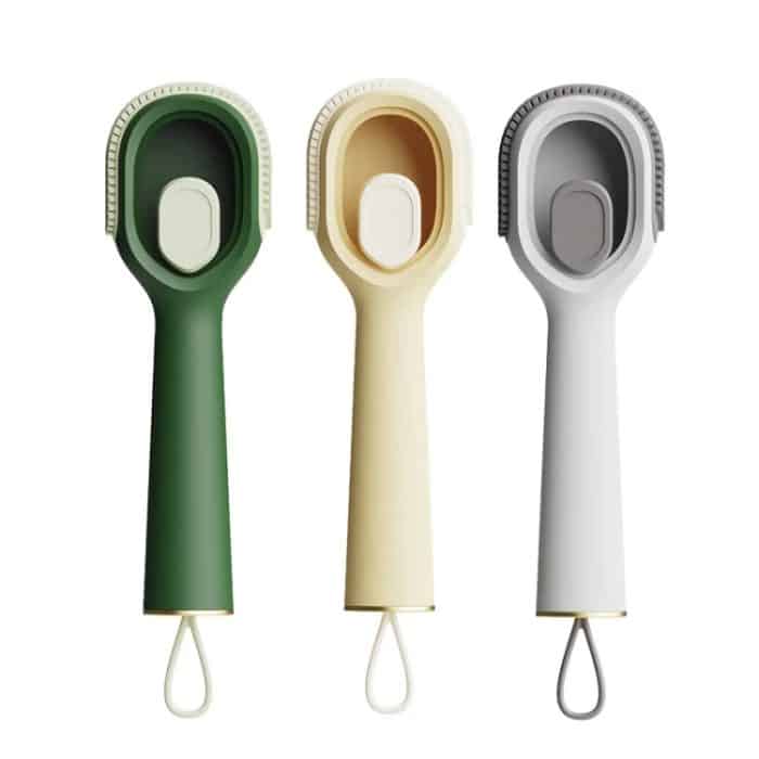 Multifunktionale, mit Flüssigkeit gefüllte Schuhbürste, Haushaltsreinigung, Wäschebürste mit weichen Borsten – Bild 2