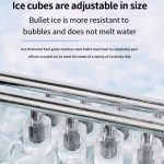 Kleiner multifunktionaler Eisbereiter mit Fernbedienung – Bild 4