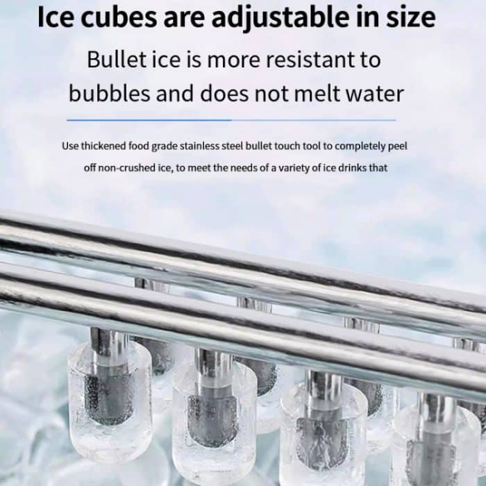 Kleiner multifunktionaler Eisbereiter mit Fernbedienung – Bild 4