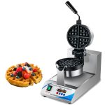 1200W kommerzielles Waffeleisen, drehbare Waffelmaschine aus Edelstahl, EU Plug, UK Plug, US Plug