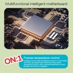 1200W kommerzielles Waffeleisen, drehbare Waffelmaschine aus Edelstahl, EU Plug, UK Plug, US Plug – Bild 6