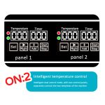 Japanische hauchdünne Meeresfrüchte-Cracker-Pfannkuchenmaschine, US Plug 110V 2200W, EU Plug 220V 2800W, UK Plug 220V 2800W, JP Plug 220V 2800W – Bild 5