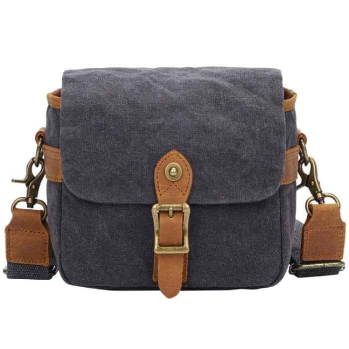 TBD0604926201B.jpg Retro Kamera Canvas Tasche Schulter Messenger Bag Reise tragbare Fall – Bild 1