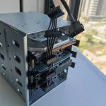 18AWG Großes 4-poliges Hülsengitter 1 bis 5 SATA-Festplattenkäfigkabel, 40cm 4Pin 1 To 5 – Bild 4