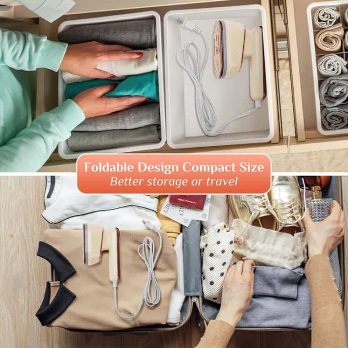 2-in-1 800W Handheld Haushalts Nass und Trocken Dampf Bügeleisen Dampf Hängen, EU Plug, US Plug – Bild 9